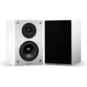 Fluance SX6WH – White Computer Bookshelf