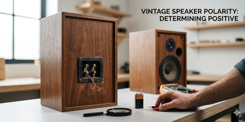 How to Tell Which Terminal is Positive Vintage Speakers