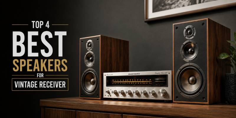 Best Speakers for Vintage Receiver