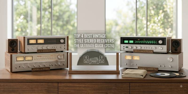 Best Vintage Style Stereo Receivers